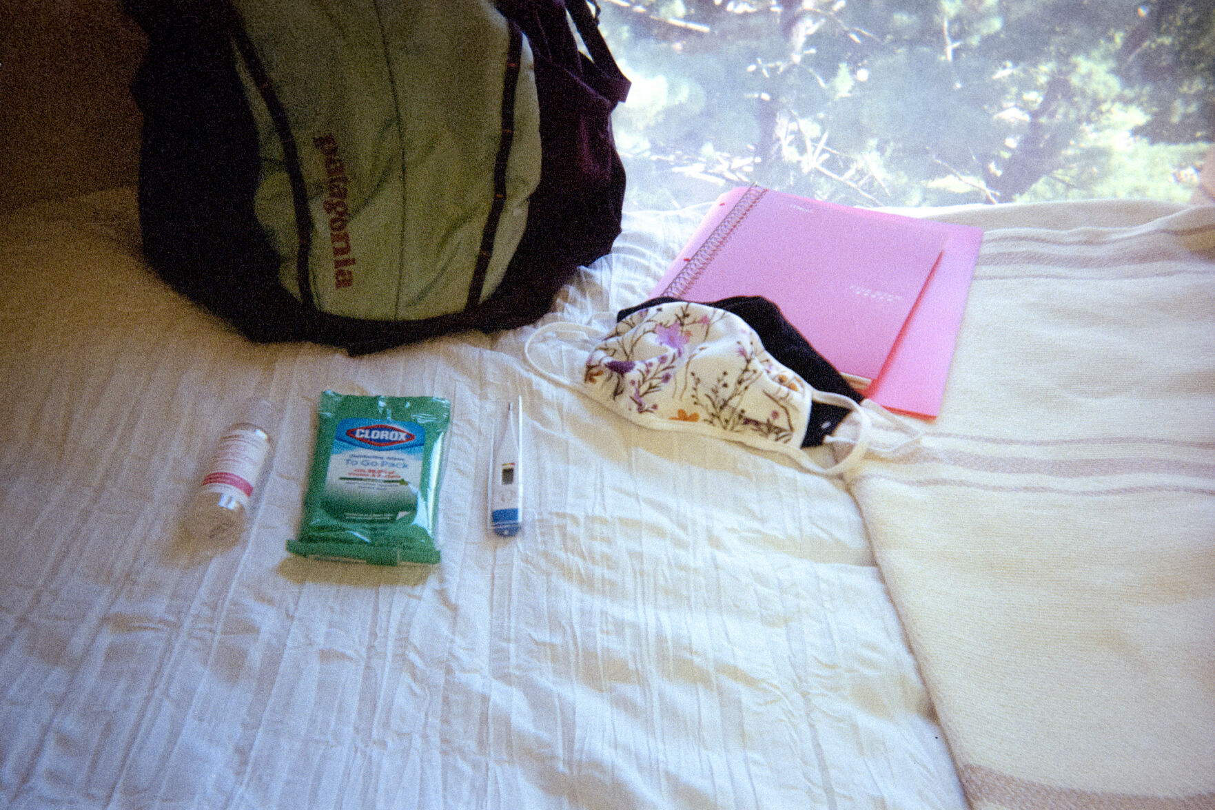 When I packed my backpack on the first day of classes, I decided to keep masks, sanitizer and wipes in it throughout the semester